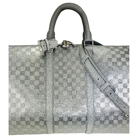 louis vuitton glitter keepall|louis vuitton keepall bandouliere.